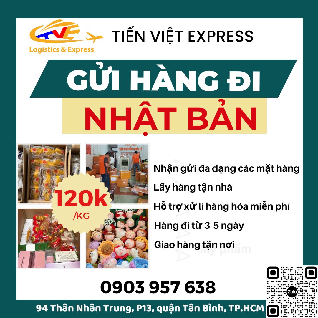Gửi hàng đi Nhật Bản - Tiến Việt Express